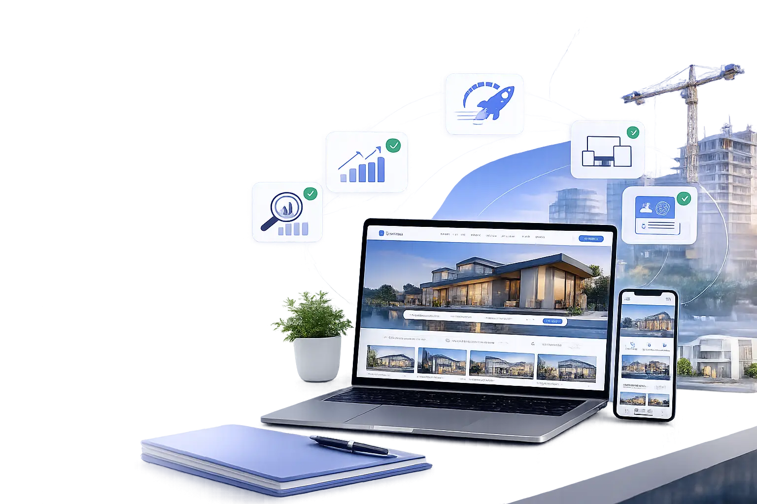 Real Estate and Construction Website Development Company